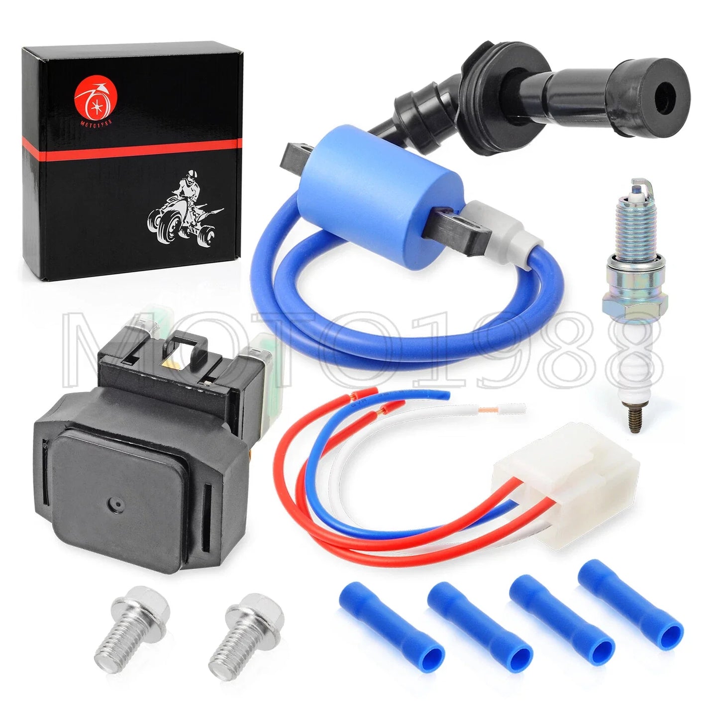 Ignition Coil Relay Solenoid for YAMAHA Grizzly 660 YFM660F 4x4 (2002–2008)