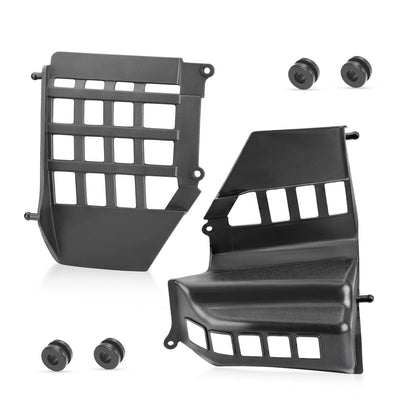 Heel Guards for Yamaha Blaster 350 (1987–2006) - Black ABS