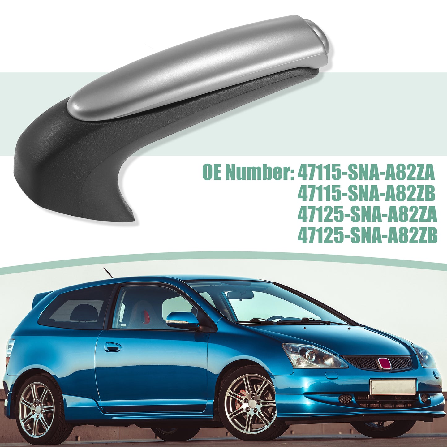 Handbrake Grip Cover Kit for Honda Civic (2006–2011)