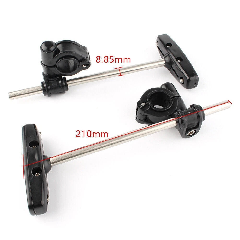 Highway Rest Foot Pegs for Universal Fit (1''/1.06''/1.25'' Handlebars)