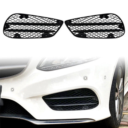ABS Front Bumper Fog Lamp Grille for Mercedes E-Class W212 (2013-2015)