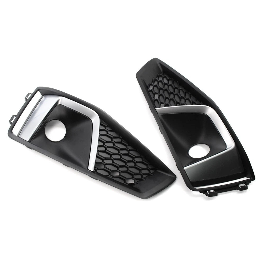 Front Bumper Fake ACC Probe Cover for Audi A3 A4 S4 A5 S5 RS5 (2013–2020)