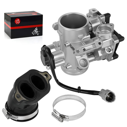 Throttle Body & Adapter Boot for Polaris Ranger 700 6x6 Crew (2006–2009)