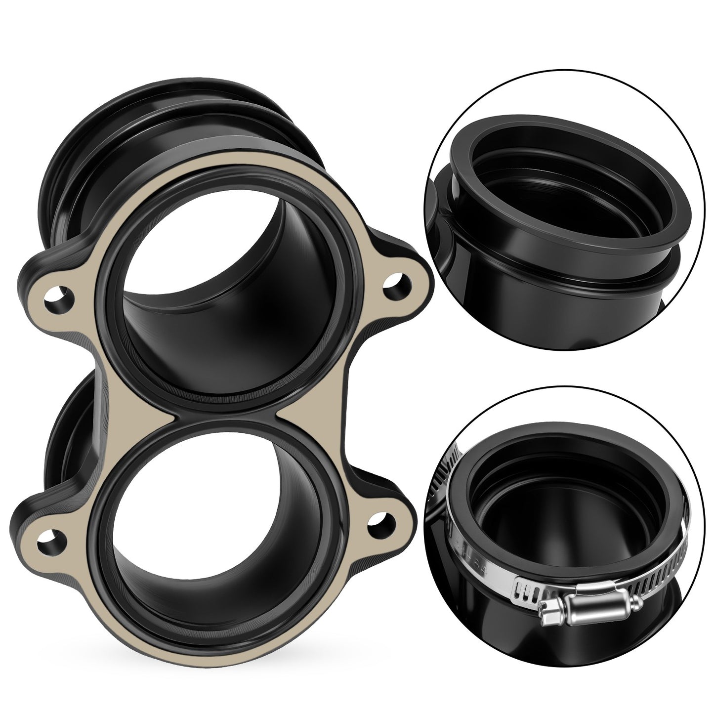 Throttle Body Adapter for Polaris Cross Country Roads (2004–2019)