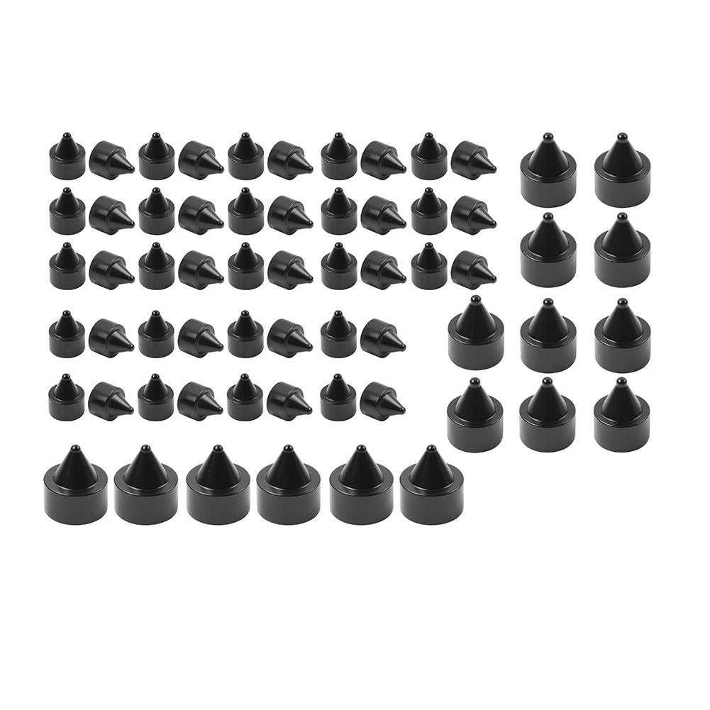 62X Engine Bolt Cover Cap Kit for Harley Touring Road Glide Softail Trike (2018–2024)