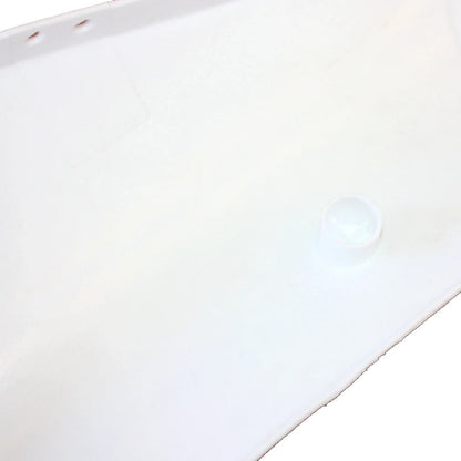 White Plastic Rear Right Side Number Guard for Apollo Orion Pit Pro Dirt Bike