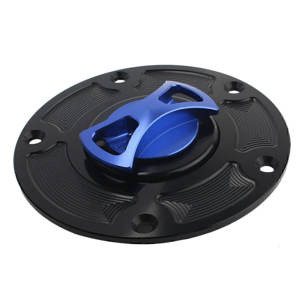 Blue Fuel Gas Tank Cap Cover for Ducati Panigale 899 959 1199 (2012-2019)