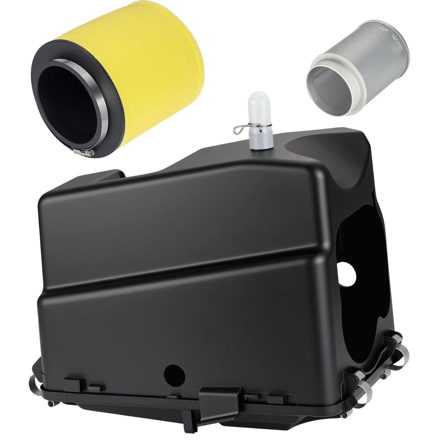 Air Filter Box & Lid w/ Lid Spring + Filter Kit for Honda TRX450R (2004–2005)