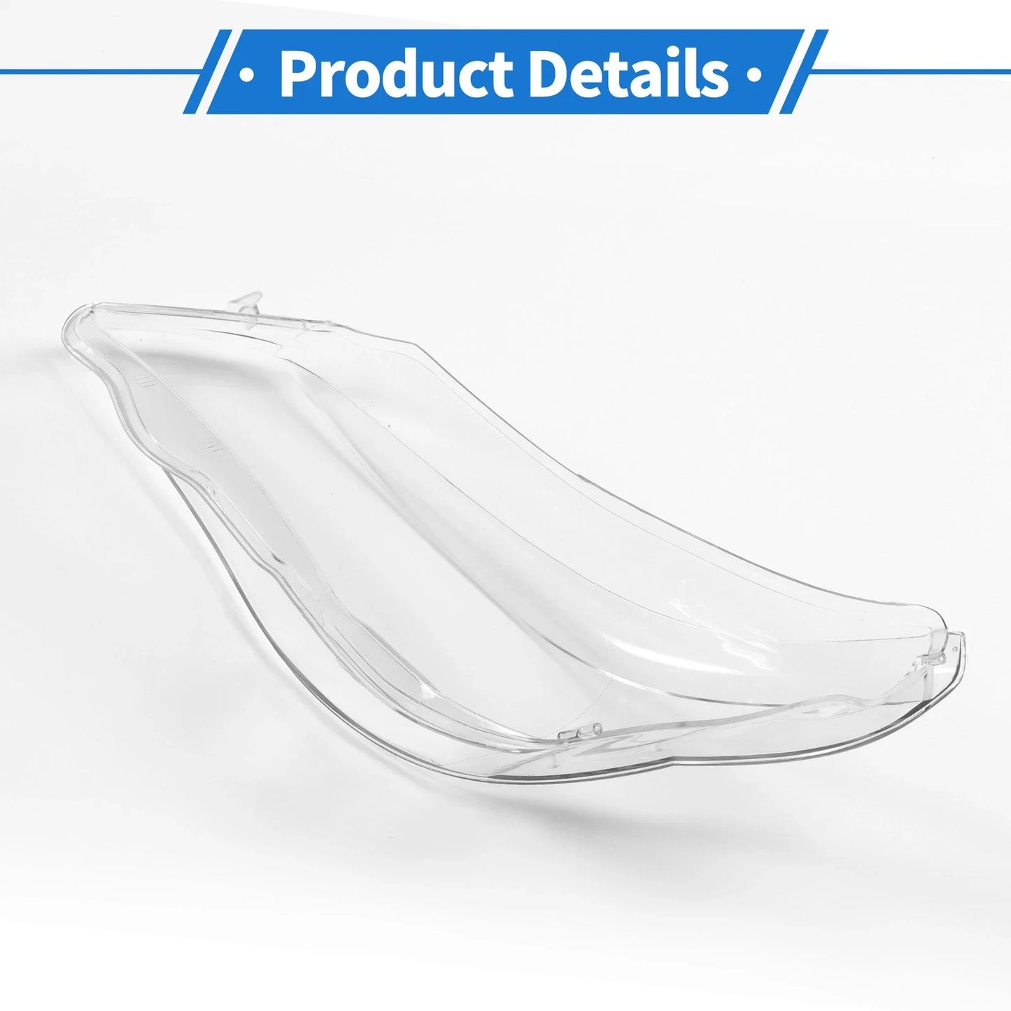 1x Front Right Headlight Lens Cover for BMW 5 Series E60
