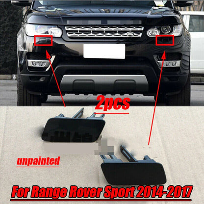 Headlight Washer Cover Cap Front Bumper for Range Rover Sport (2014–2017)
