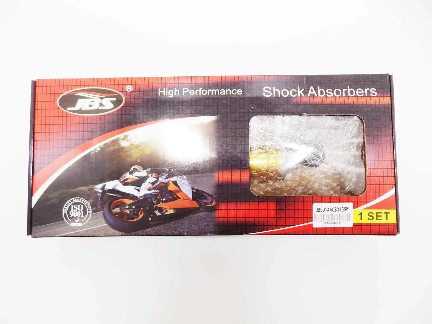 345mm JBS Rear Air Nitrogen Cell Mono Shock Absorber for Yamaha YFZ350 Banshee
