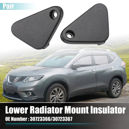 1 Pair Lower Radiator Bracket for Volvo S60 (2011–2018) No. 30723366