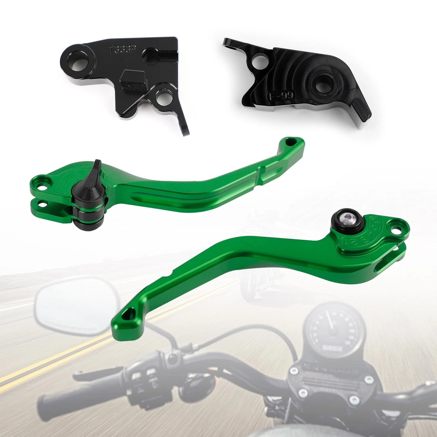 Short Levers Brake Clutch for Speed Triple R 1050/S 765 R (2011–2023)