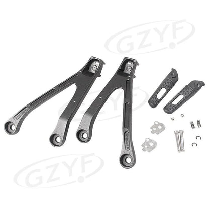 Rear Passenger Foot Pegs for Honda CBR1000RR (2008-2011) - Black