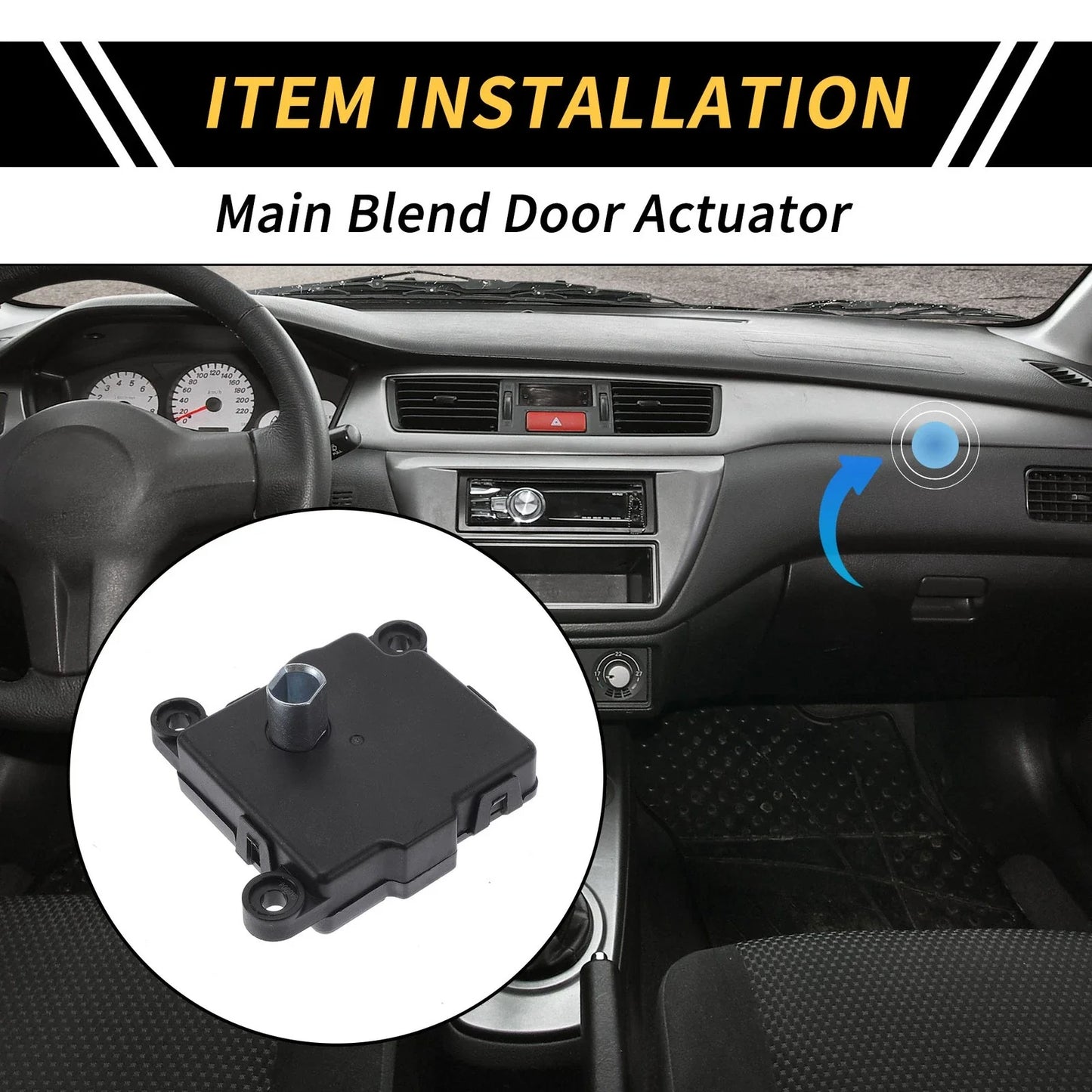HVAC Air Door Actuator for Dodge Ram 1500 (1999-2001)