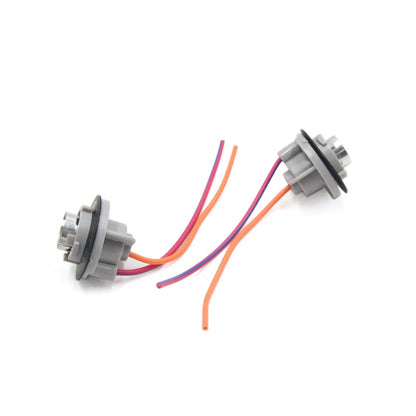 5X 1156 Turn Signal Light Bulb Wiring Harness Socket Connector for Car (12V-36V)