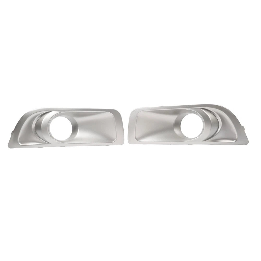 Front Bumper Fog Light Trim Bezel Cover Silver for Subaru Outback (2010–2012)