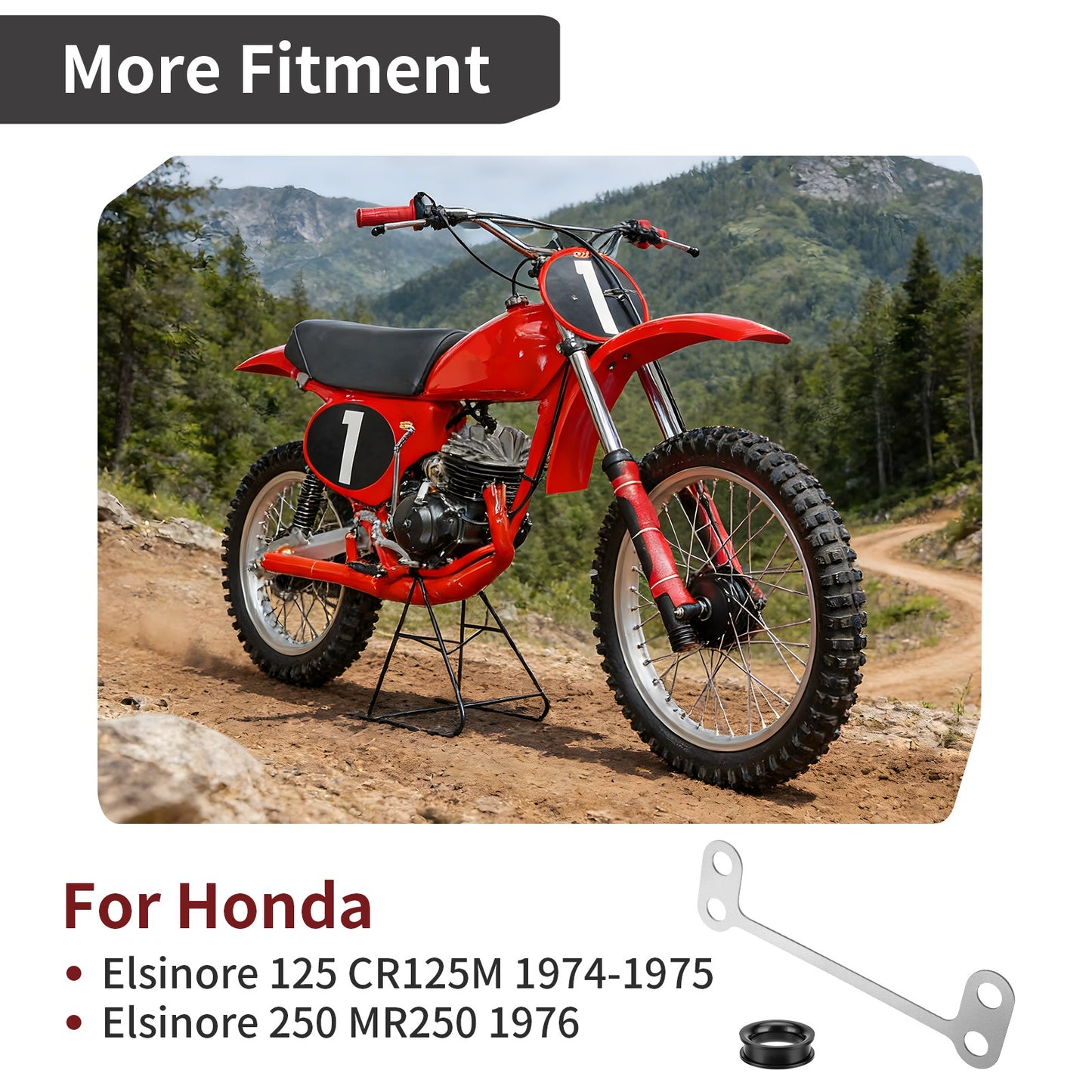 Brake Cable Guide for Honda Elsinore 125 250 (1974–1976)
