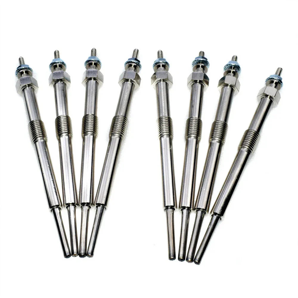 8x Glow Plugs for Chevrolet Silverado GMC Sierra (2001-2023)