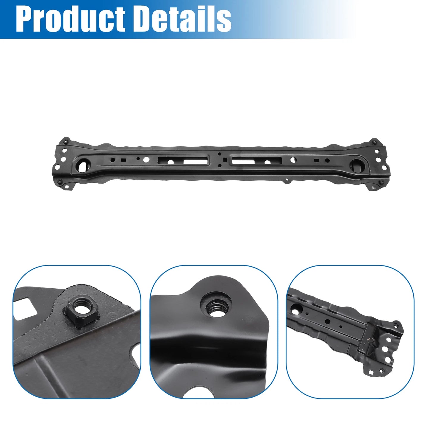 Lower Radiator Support Bracket for Toyota RAV4 (2019–2022) No.571040R050 Black