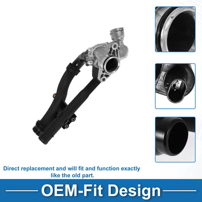 Car Thermostat No. 2742000715 for Mercedes-Benz Metris (2016–2019) Aluminum Alloy