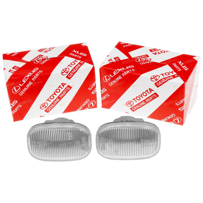 Clear Side Indicator Repeater Blinkers for Toyota KUN16 KUN25 KUN26 (2006–2015)