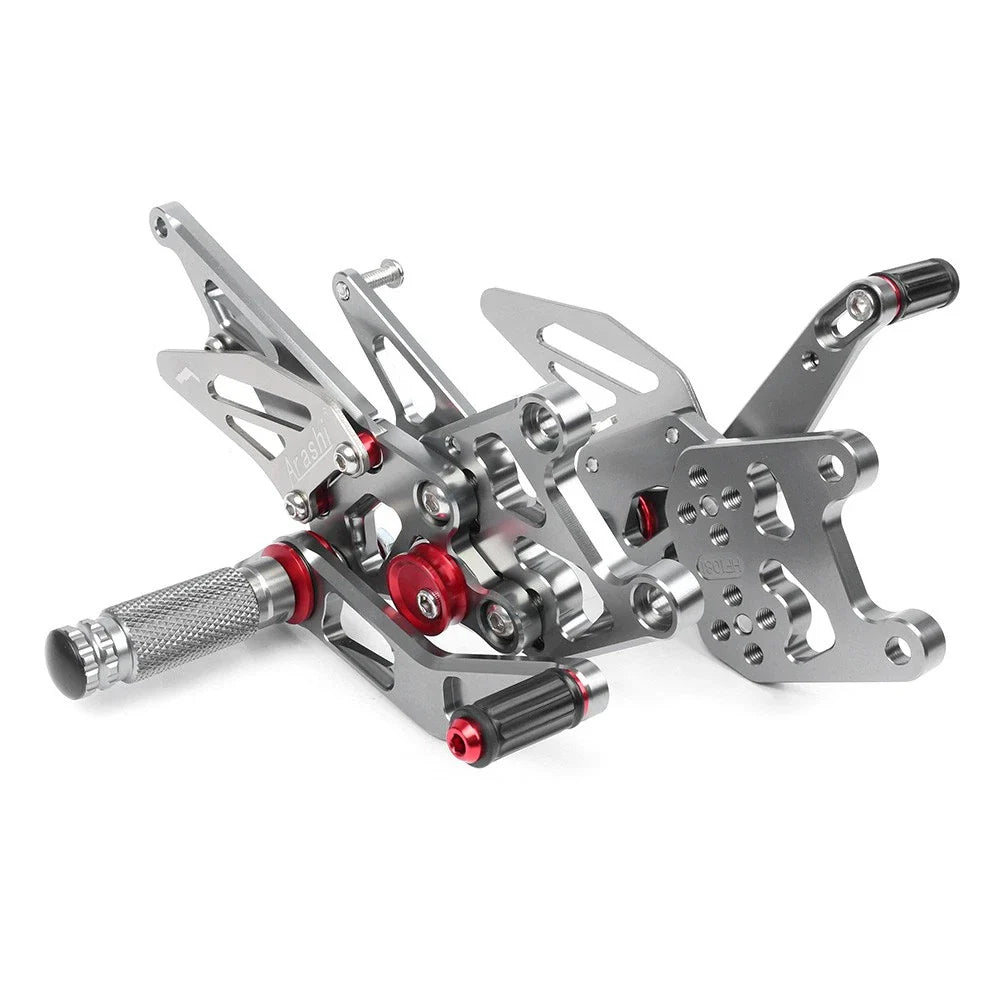 Rear Foot Pegs Set for Honda CBR600RR 2009-2018 ( Grey)