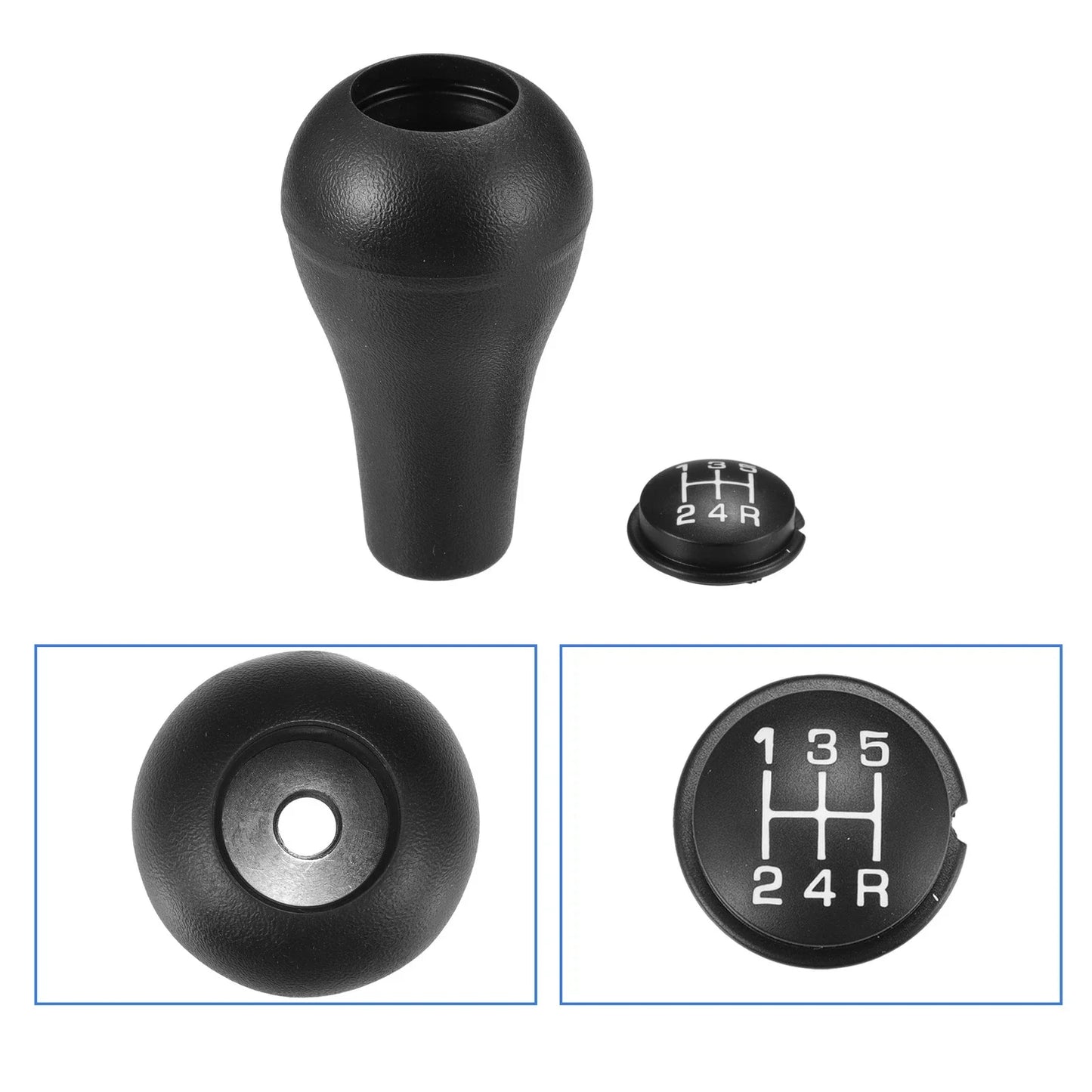 5 Speed Manual Transmission Shift Knob w/ Insert for Dodge