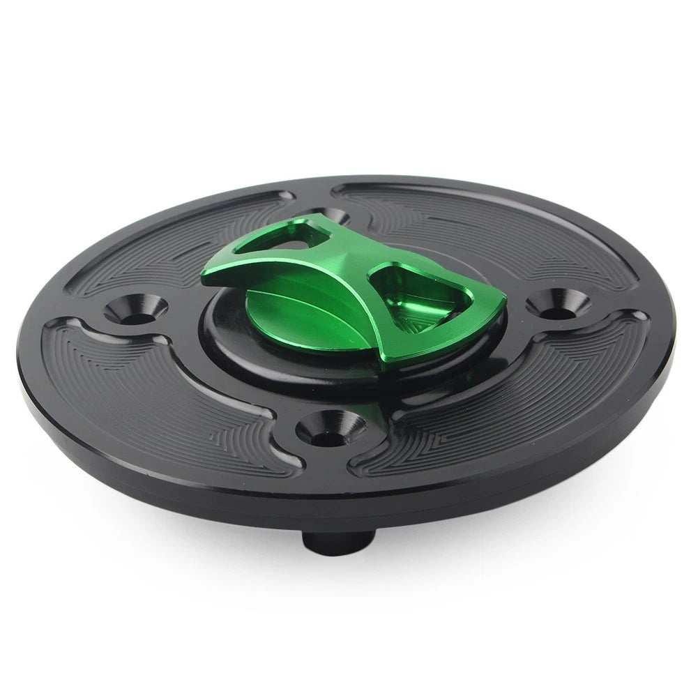 CNC Fuel Gas Tank Cap Cover for Kawasaki Ninja 400 650 Z900 Versys (2018–2023)