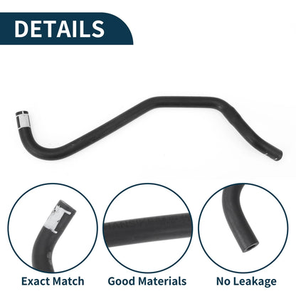 Radiator Hose Coolant Pipe for Audi Q7 3.0L V6 (2011–2015) No. 7L8122447K Rubber