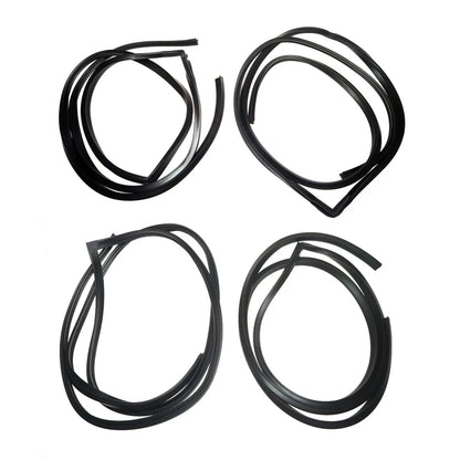 Set of 4 Door Weatherstrips for Toyota Corona Sedan (1964–1970)