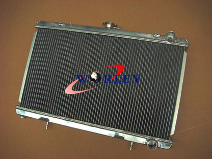 2X Core Aluminum Radiator for Nissan Silvia S13 (1989–1994)