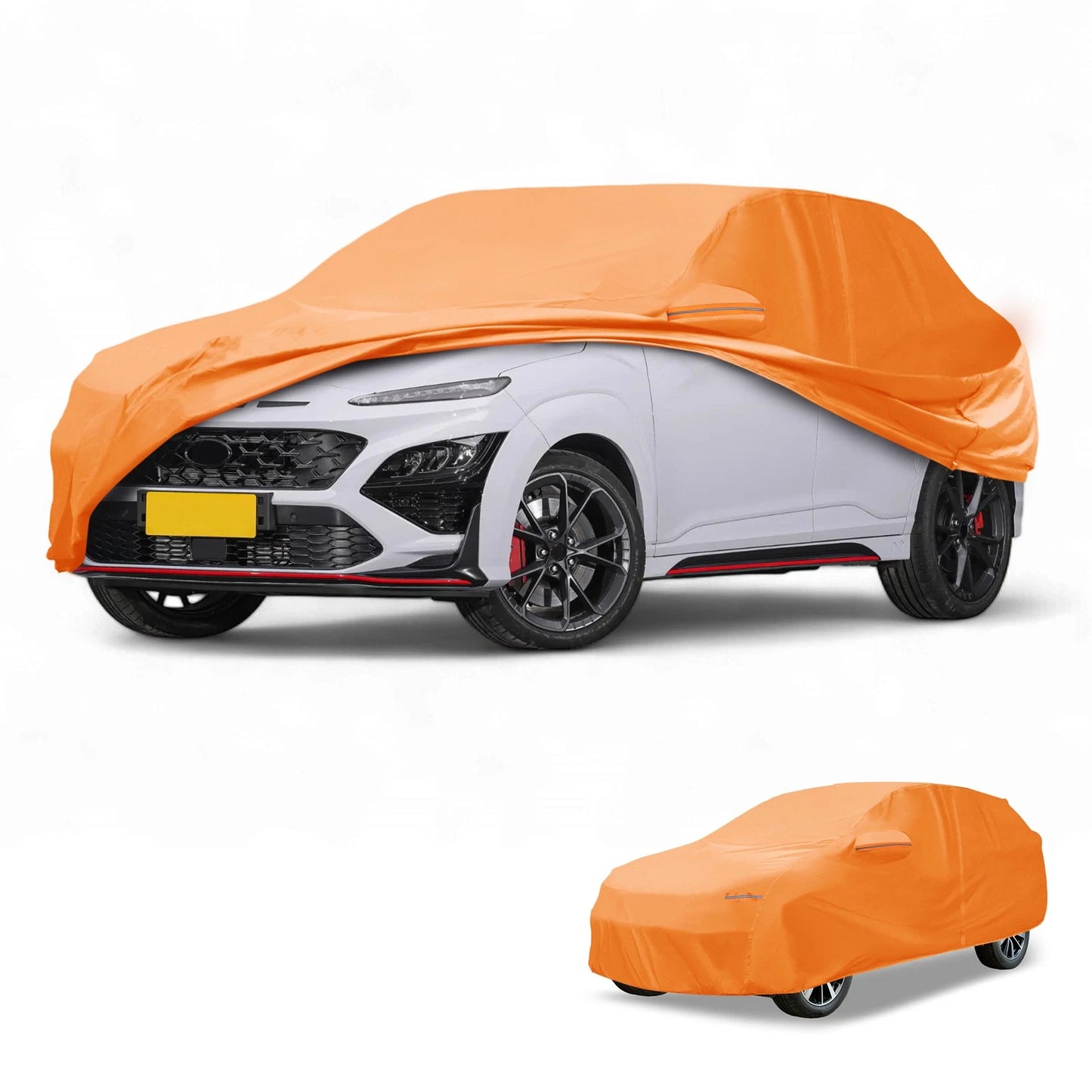 Car Cover Waterproof All Weather for Hyundai Kona (2018–2023) 210D-PU Zipper