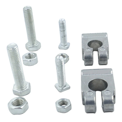 Battery Terminals Kit with Cover for Car, Boat, RV, ATV - New