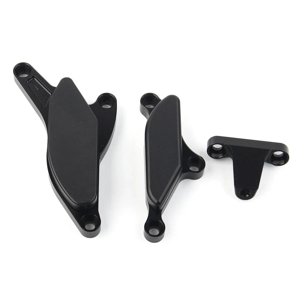 Black Engine Slider Frame Crash Protector Guard for Kawasaki Ninja ZX10R (2008-2010)