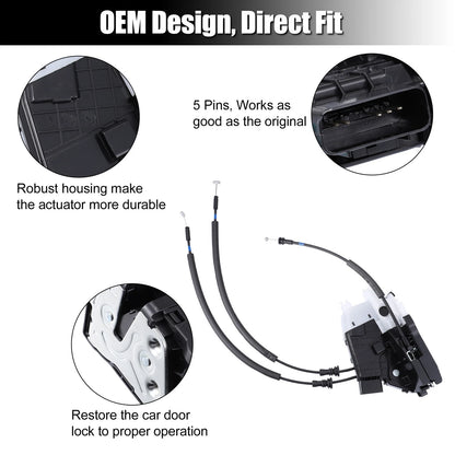 Rear Left Door Latch Lock Actuator for Hyundai Tucson (2016–2019) 81410-D3000