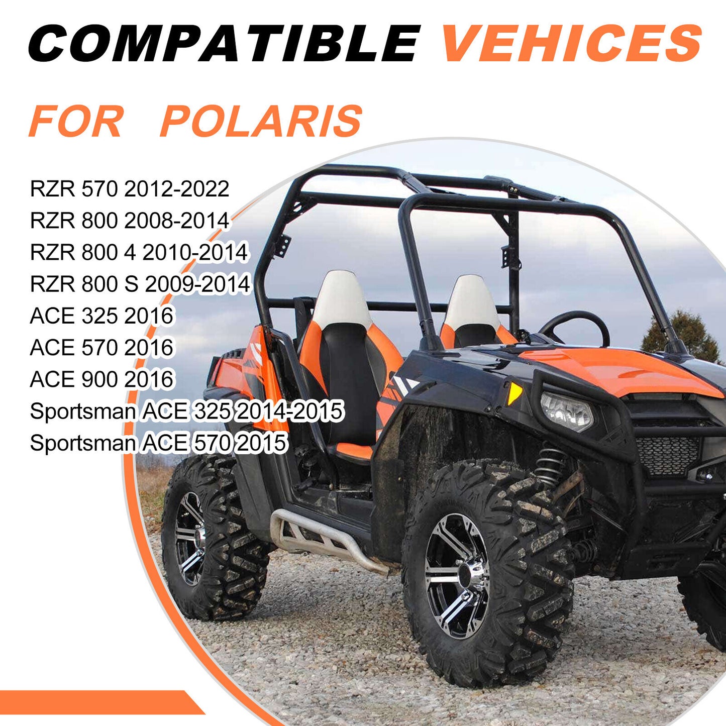 Cooling Fan Assembly for Polaris Sportsman ACE 325 570 (2014–2015)