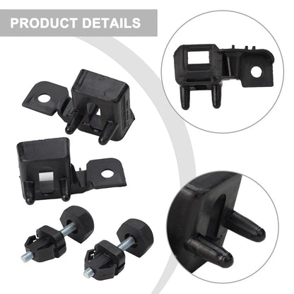 Black Headlamp Assembly Bracket for Ford Fusion (2017–2019)