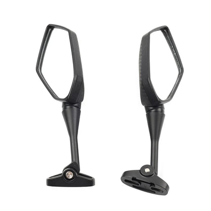 Carbon Fiber Look Rear View Side Mirrors for Honda CBR600RR (2003-2025)