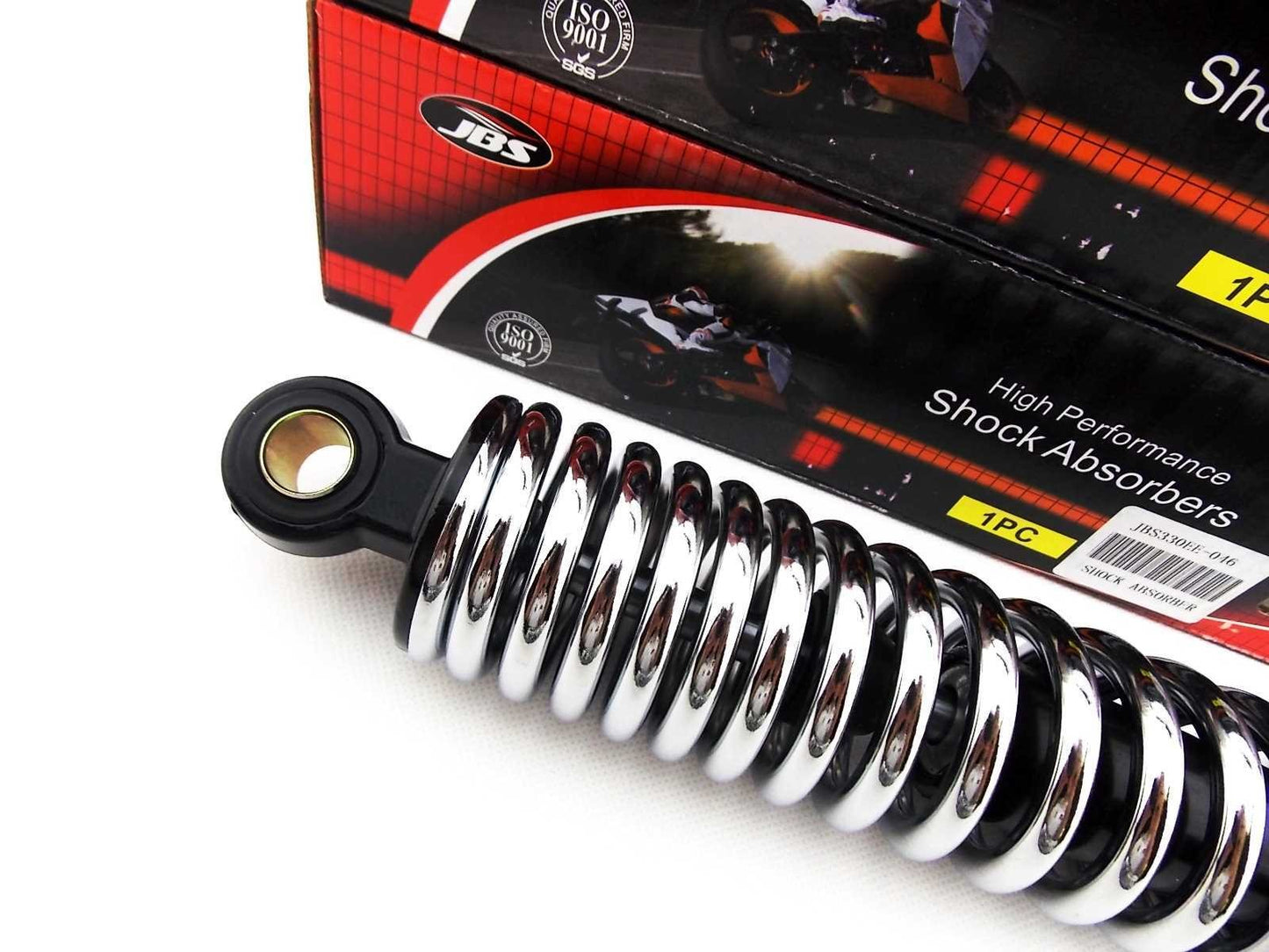 Rear Shock Absorbers for BSA B50T Victor (1969–1972) Black/Chrome 330mm