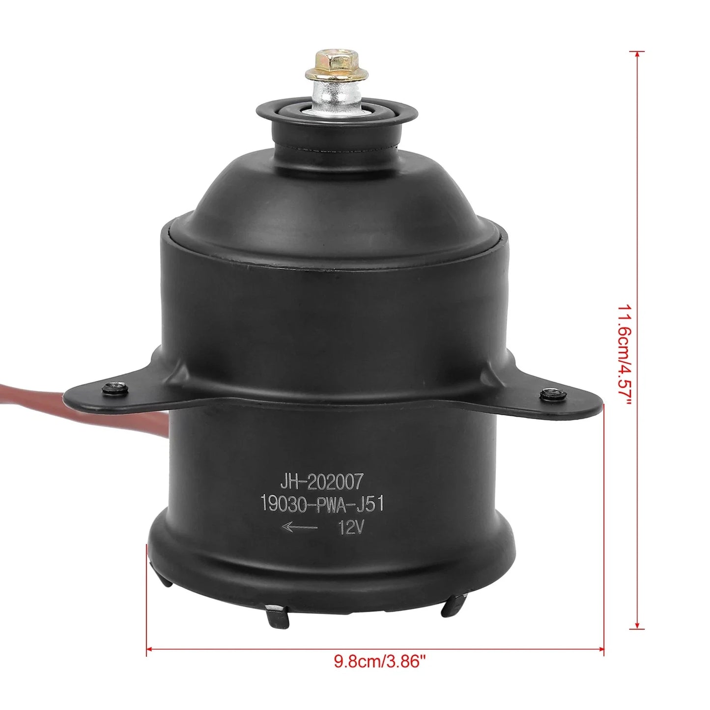 Replacement Radiator Cooling Fan Motor for Honda Fit II (2002-2008)