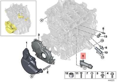 Cooling System Hose Connector Flange for BMW 1 2 3 Series (2012–2019)