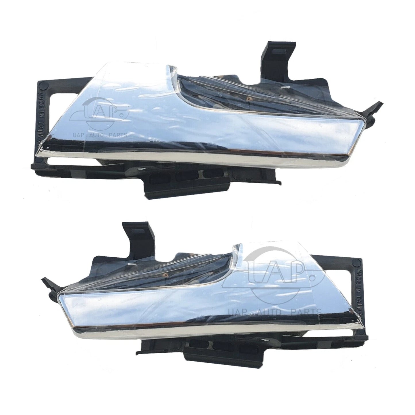 Set of 2 Chrome Inner Door Handles for Holden Barina TK (2005–2011)