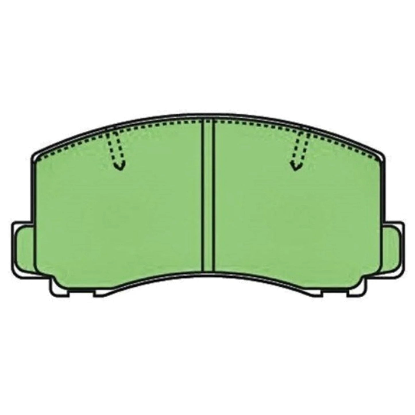 Front Disc Brake Pad Set for Nissan Pulsar N12 (1983-1987)