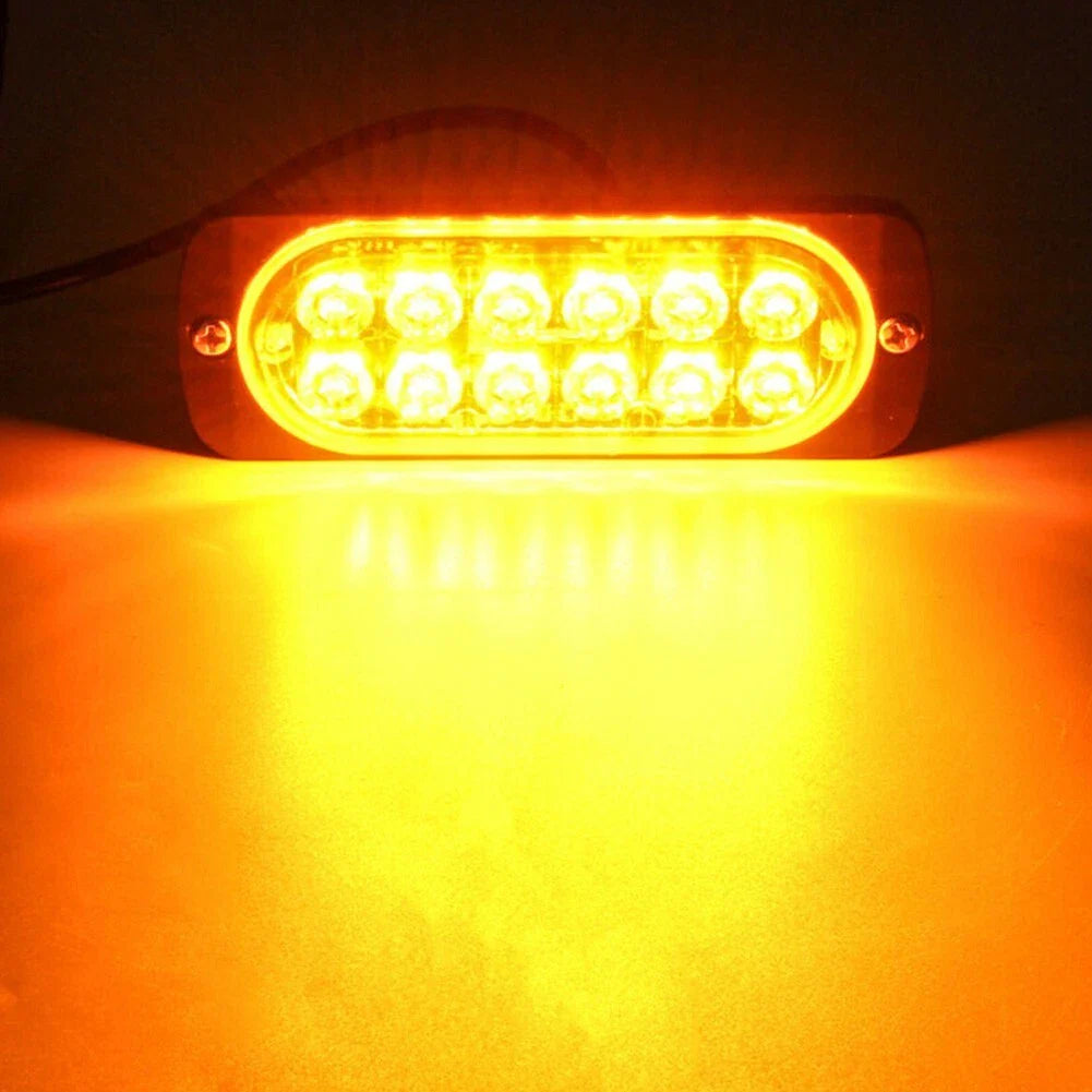 Amber 36W Auto Bar Beacon Bulb for Car Equipment Hazard