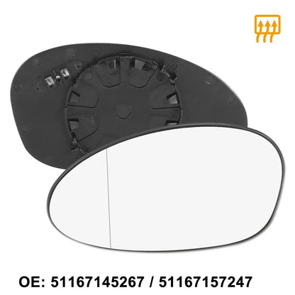 Backing Mirror Glass Heated LH for BMW 335i 128i 135i (2007-2013)