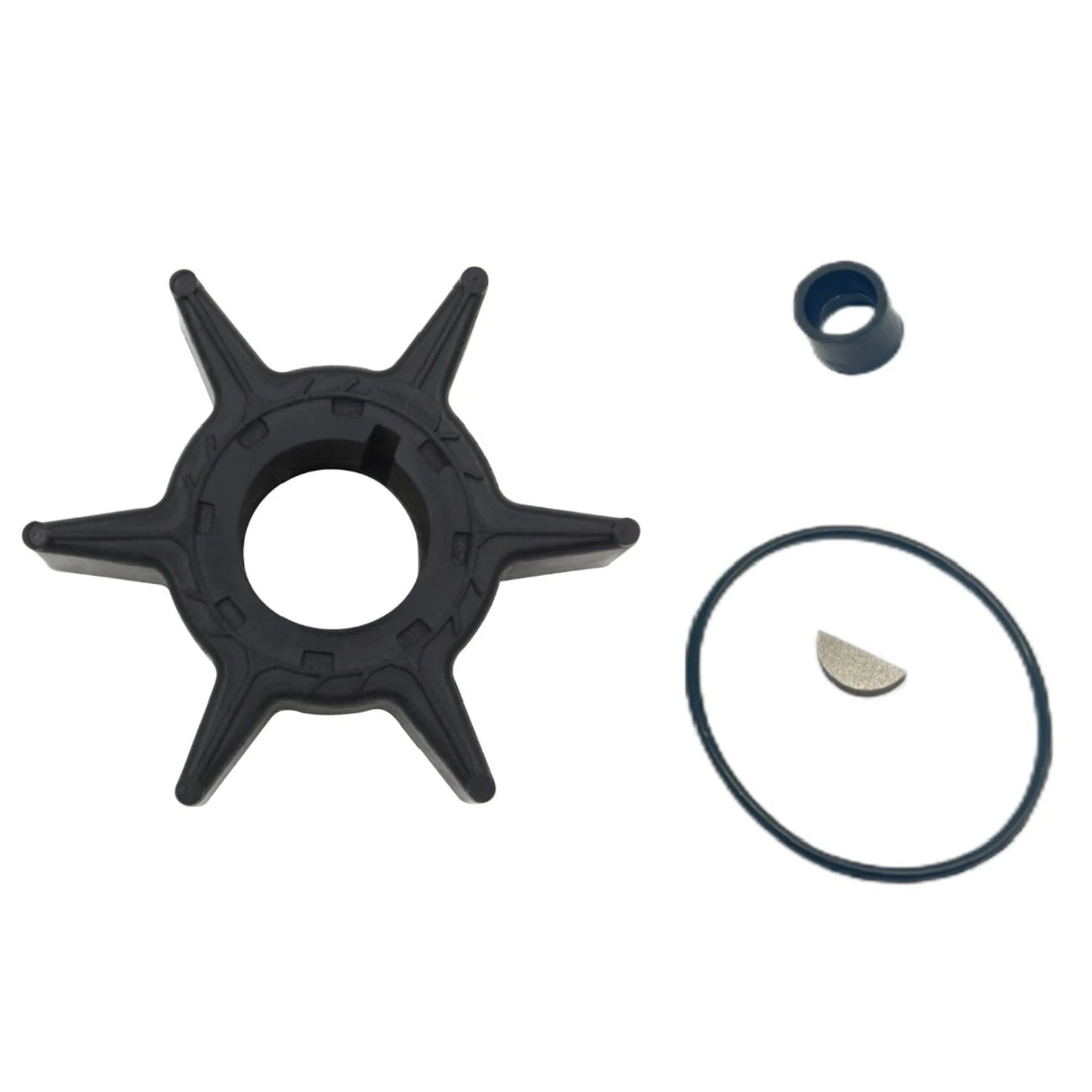 Water Pump Impeller Kit for Yamaha Outboard (2-Stroke 30hp, 4-Stroke 25hp)