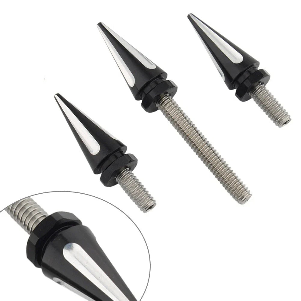 3 x Windshield Trim Screws for Harley Electra Glide 2014-2023 Black