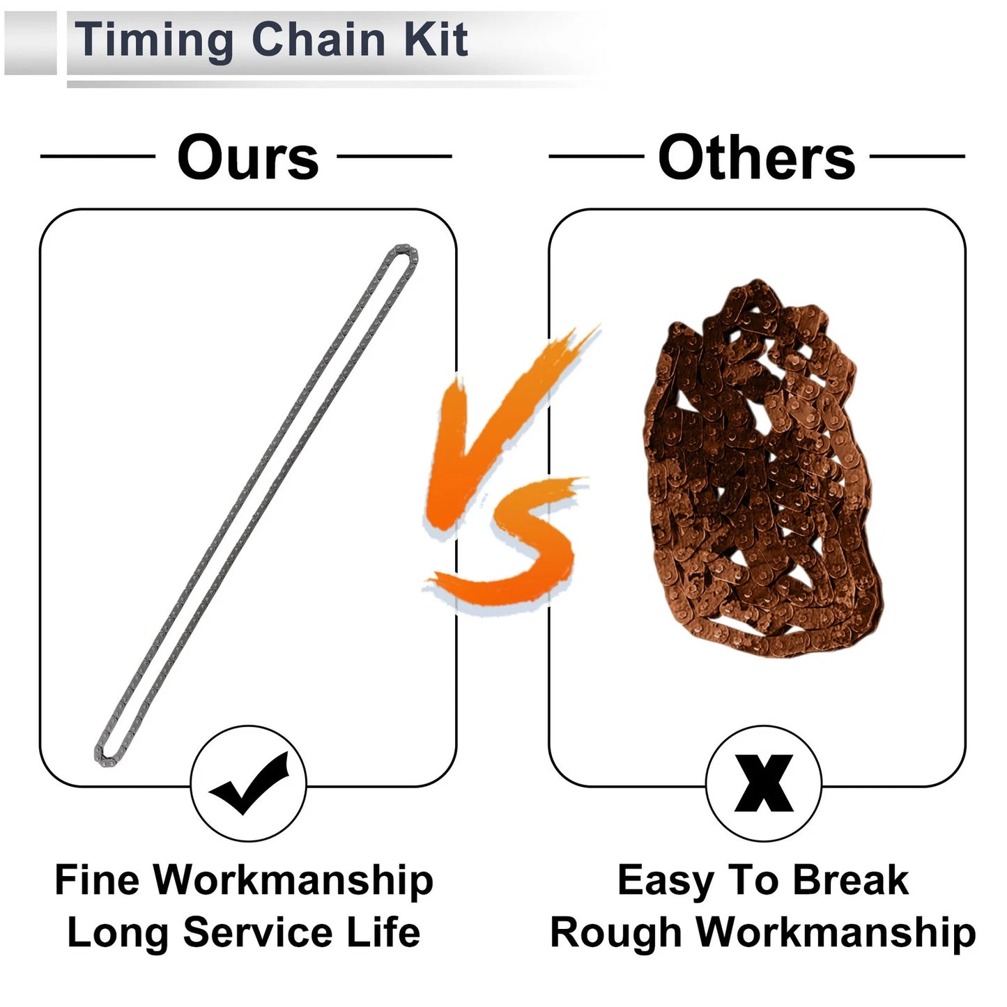 Timing Chain Kit for Chevrolet Cadillac Buick GMC Saab (2000–2010)