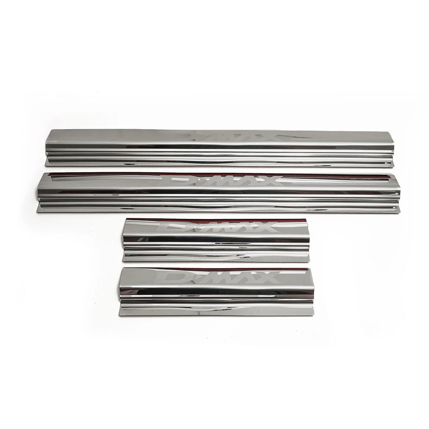 Scuff Plate Chrome Stainless 4 Doors for Isuzu D-Max Pickup (2020-2022)